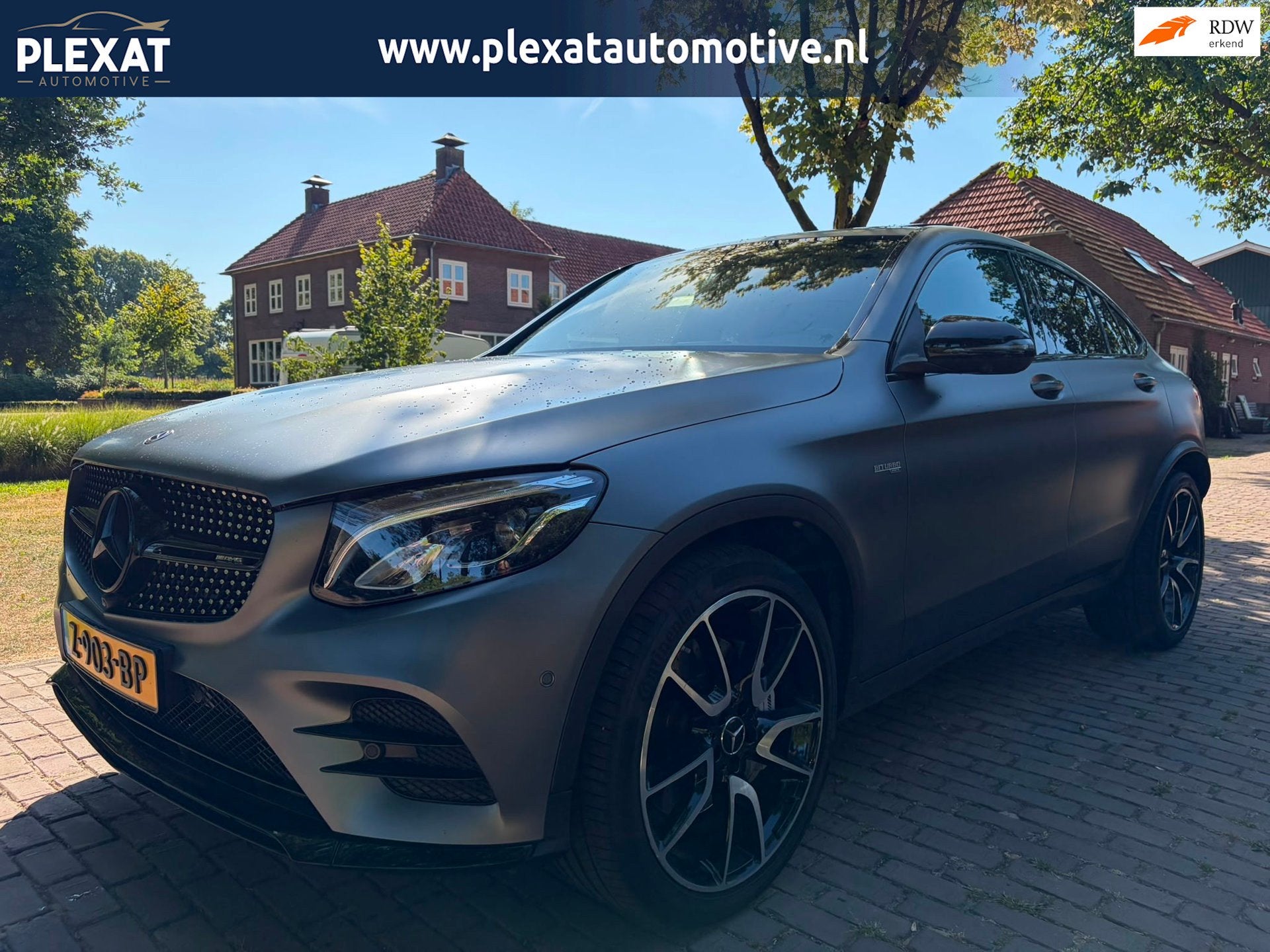 Mercedes-Benz GLC-klasse Coupé AMG 43 4MATIC Aut. | Panoram, Auto's, Mercedes-Benz, Automaat, Dealer onderhouden, Gebruikt, 367 pk