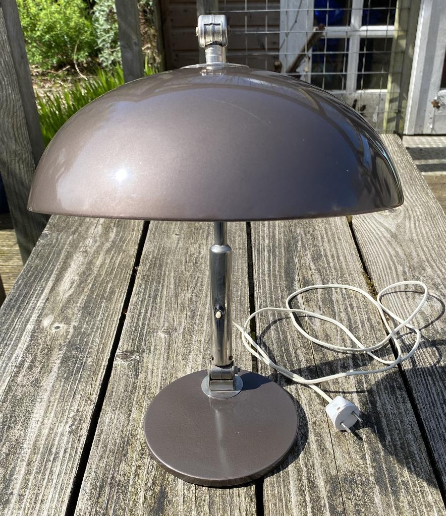 Leuke Hala Zeist Lamp Busquet ( vintage retro model 144 ), Gebruikt, Ophalen of Verzenden, Metaal, Vintage retro