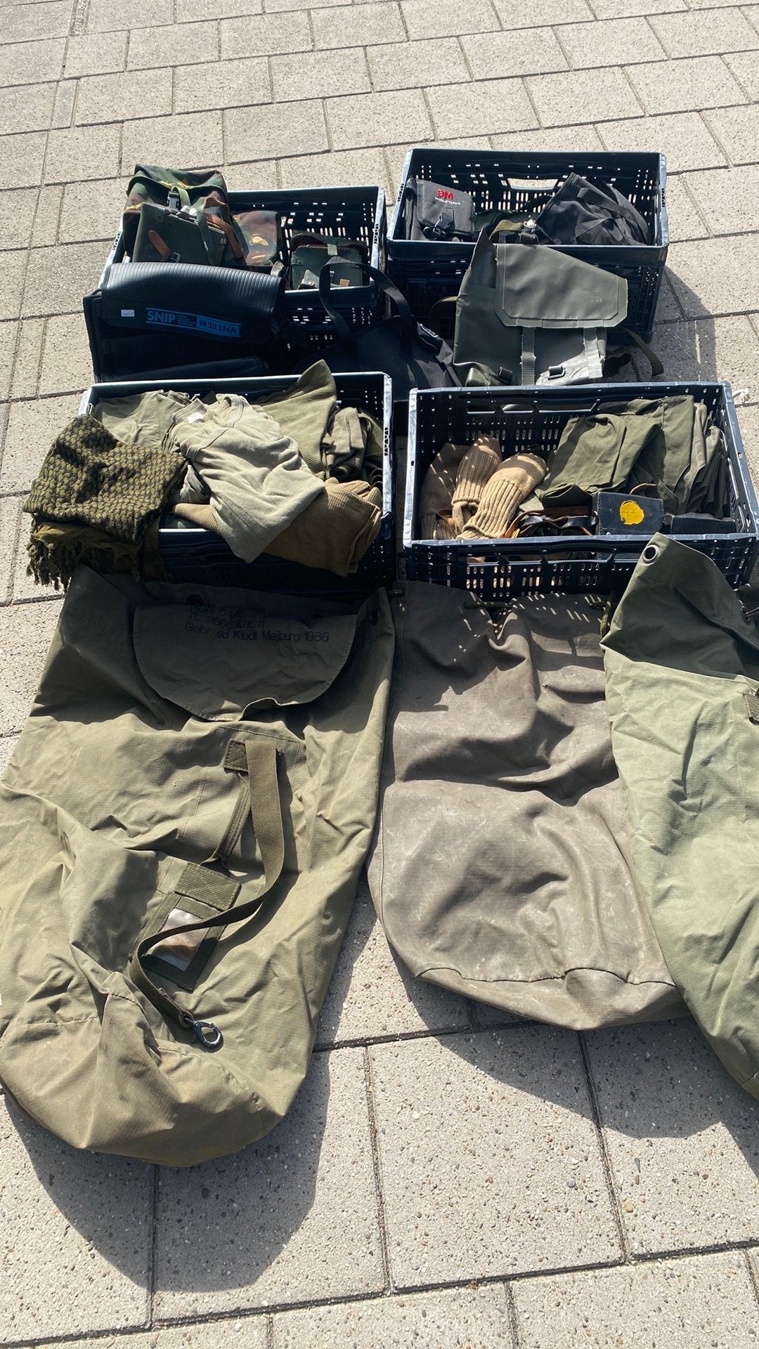 Partij defensiegoederen, Ophalen, Nl, Kleding of Schoenen, @