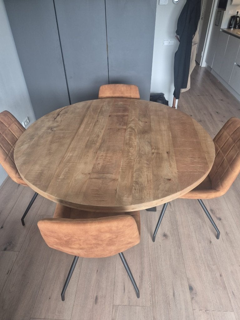 Dining Table set, Ophalen, Zo goed als nieuw, Vier personen, 100 tot 150 cm