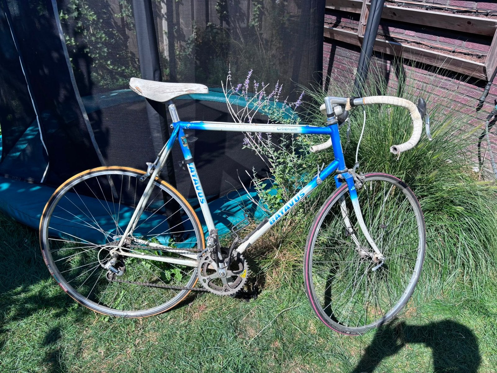 Batavus racefiets - Klassiek model, Fietsen en Brommers, Fietsen | Racefietsen, Ophalen, 28 inch, Gebruikt, Velgrem