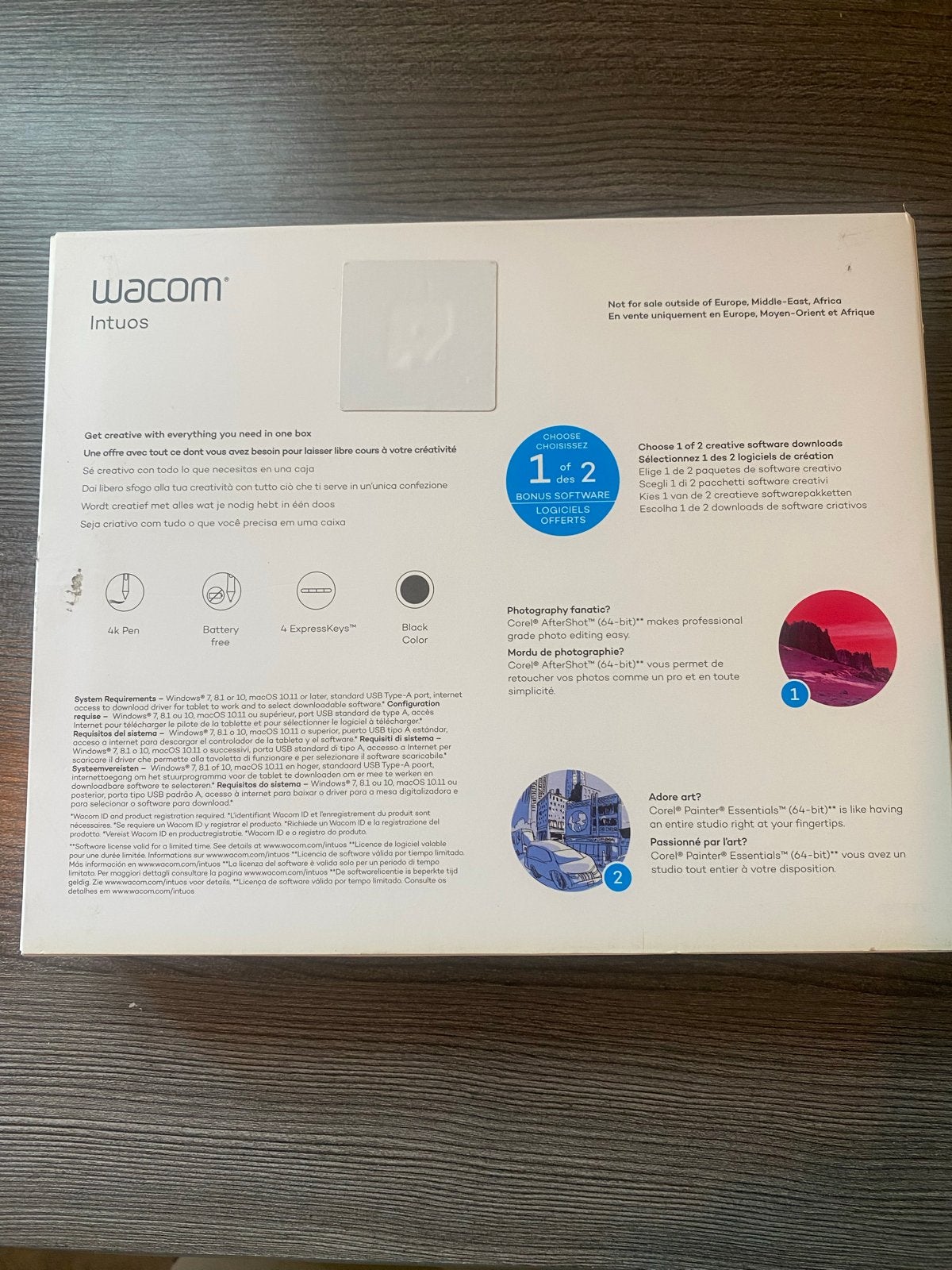 Wacom Intuos Creative Pen Tablet - Zo goed als nieuw, Computers en Software, Tekentablets, Ophalen of Verzenden, Zo goed als nieuw