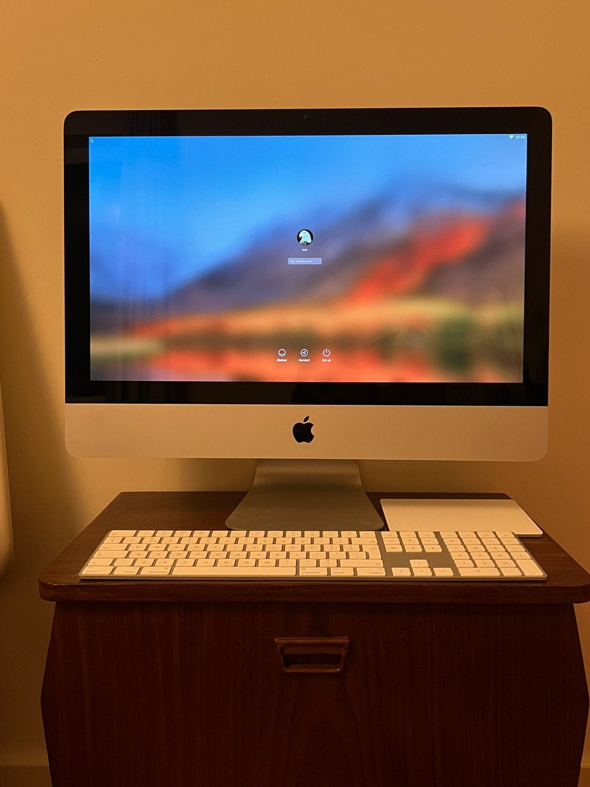 Apple Imac 21,5” 1TB incl Apple trackpad/toetsenbord, Computers en Software, Ophalen of Verzenden, Zo goed als nieuw, IMac, 2 tot 3 Ghz