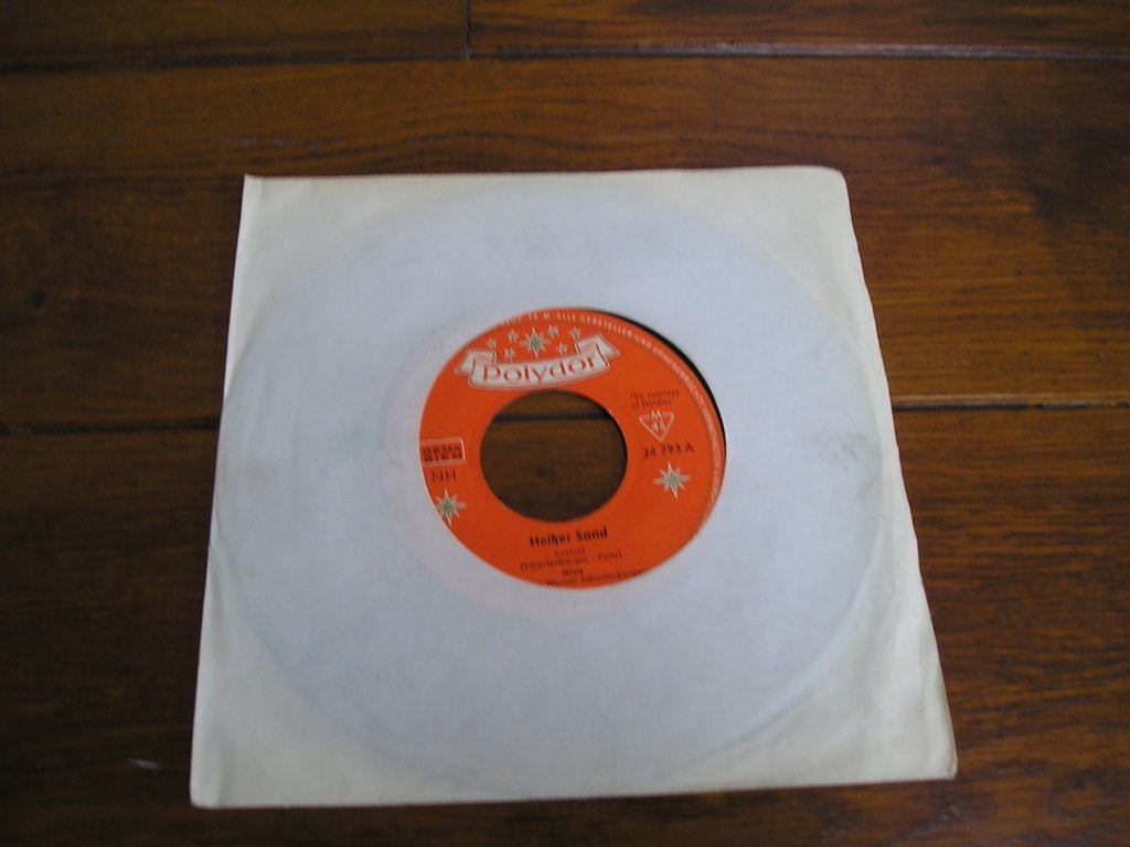 Mina heisser sand = brandend zand, Ophalen of Verzenden, Gebruikt, 7 inch
