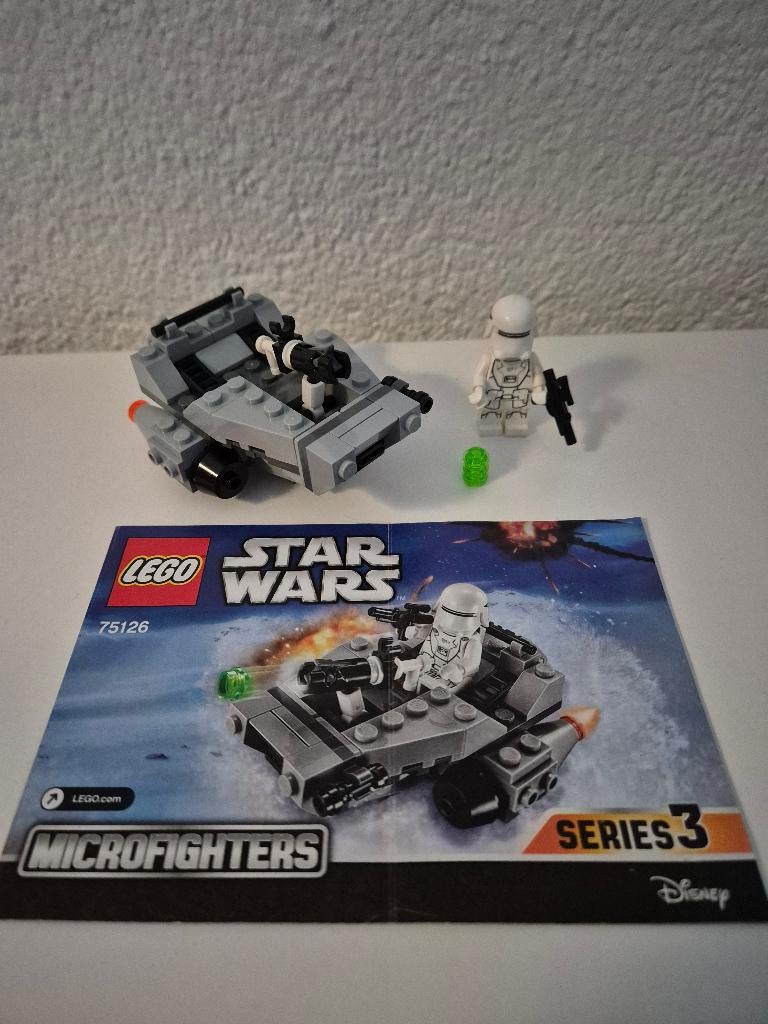 Lego Star Wars Microfighter First Order Snowspeeder 75126, Compleet, Gebruikt, Star Wars, Lego