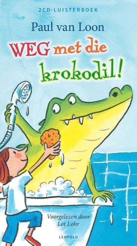 Luisterboek: Weg met doe krokodil! van Paul van Loon, Ophalen of Verzenden, Cd, Kind