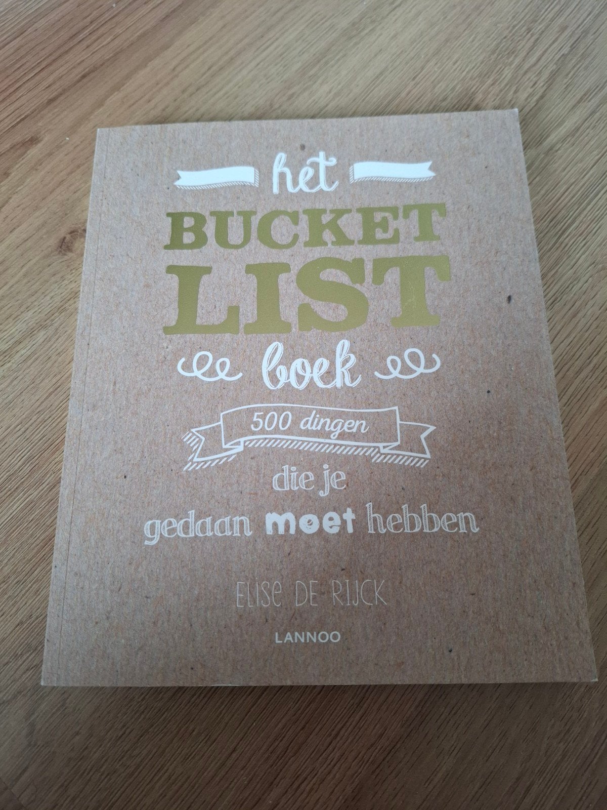 Elise De Rijck - Het Bucketlist boek, Boeken, Elise De Rijck, Nieuw, Ophalen of Verzenden, Mode algemeen