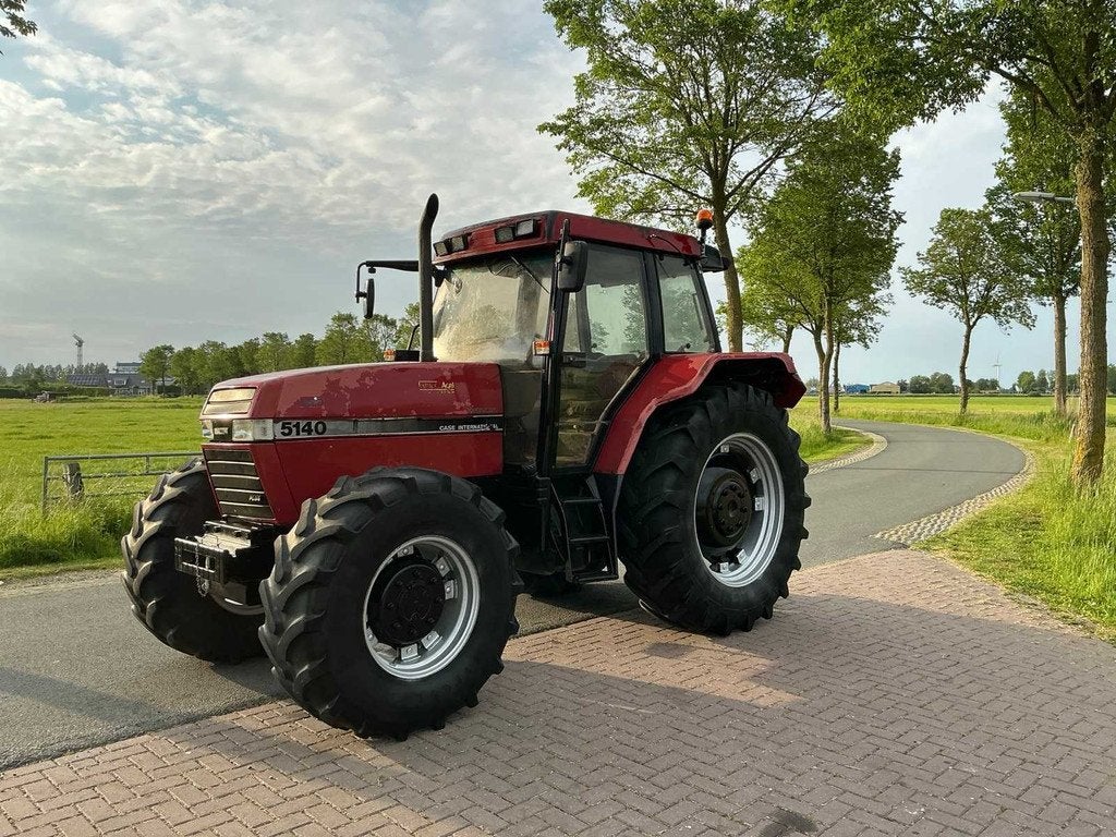 1995 Case IH Maxxum 5140 plus Vierwielaangedreven landbouwtr, Gebruikt, Case IH