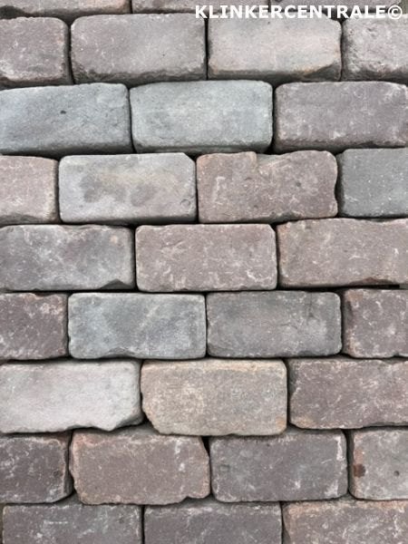 44m2 rood paars gebakken klinkers keiformaat straatstenen br, Tuin en Terras, Bij dit gebruikte product niet te achterhalen, Gebruikt