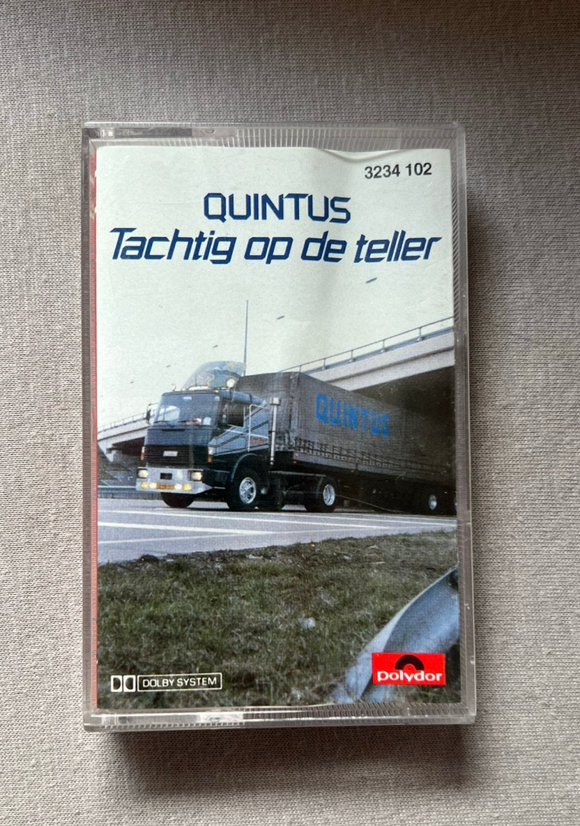Quintus-tachtig op de teller cassetteband, Cd's en Dvd's, Ophalen of Verzenden, Gebruikt, Nederlandstalig, 1 bandje