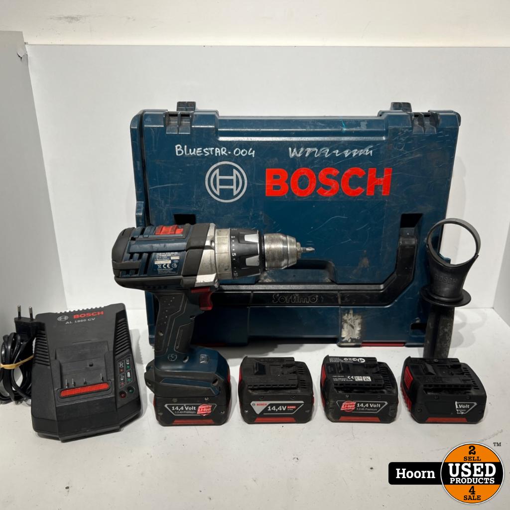 Bosch GSR 14,4 VE - 2- LI Accu Boor-/Schroefmachine Set in, Ophalen of Verzenden