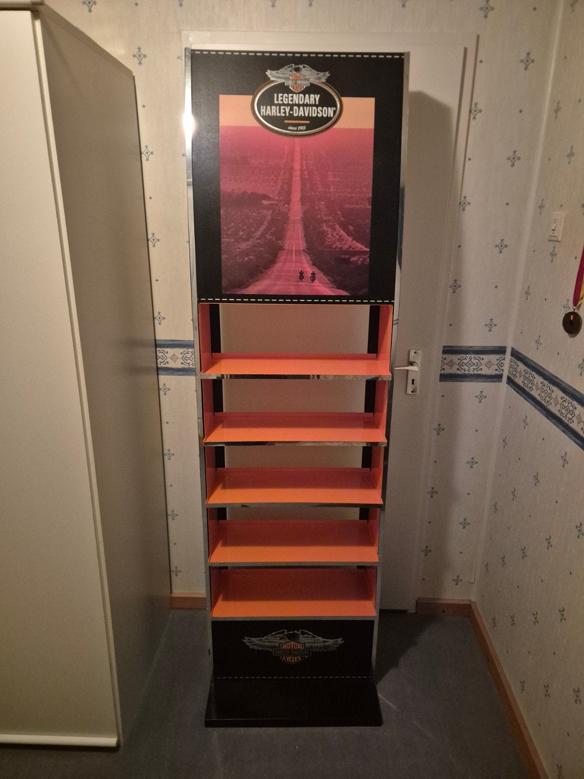 Harley-Davidson Display Kast - Uniek Verzamelobject, Verzamelen, Ophalen of Verzenden