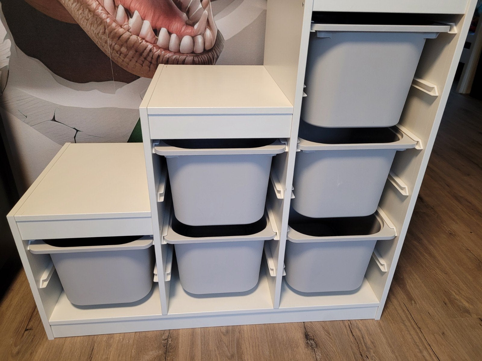 Ikea Trofast opbergcombinatie met 6 bakken, Ophalen