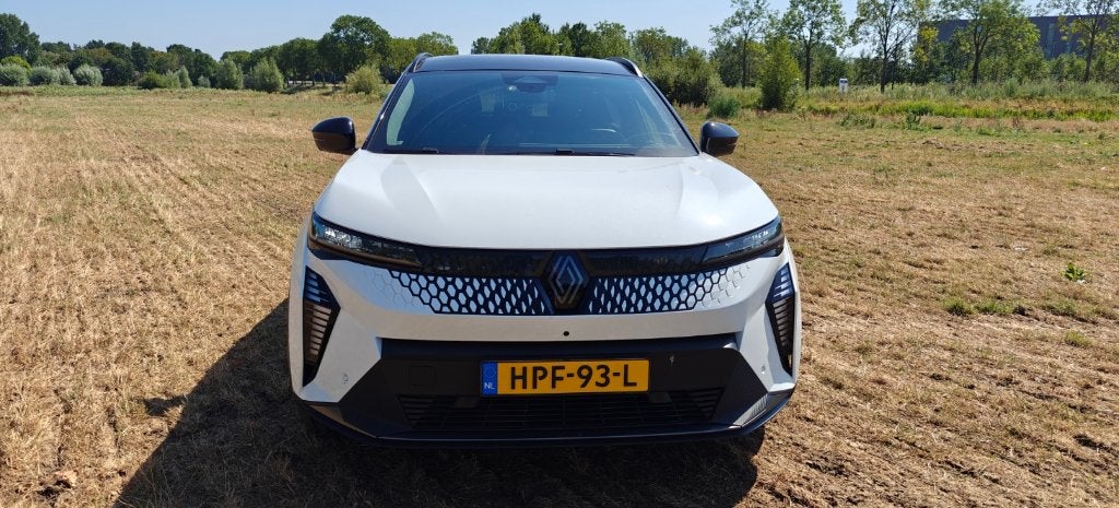 Renault Scénic Ev87 220pk Long Range 2025 Wit, Auto's, Parkeerassistent, 40 min, Leder en Stof, Wit