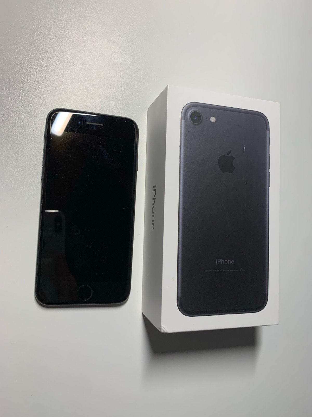 Apple iPhone 7 Zwart - 32gb, Telecommunicatie, Mobiele telefoons | Apple iPhone, Ophalen, Gebruikt, Zwart, 32 GB