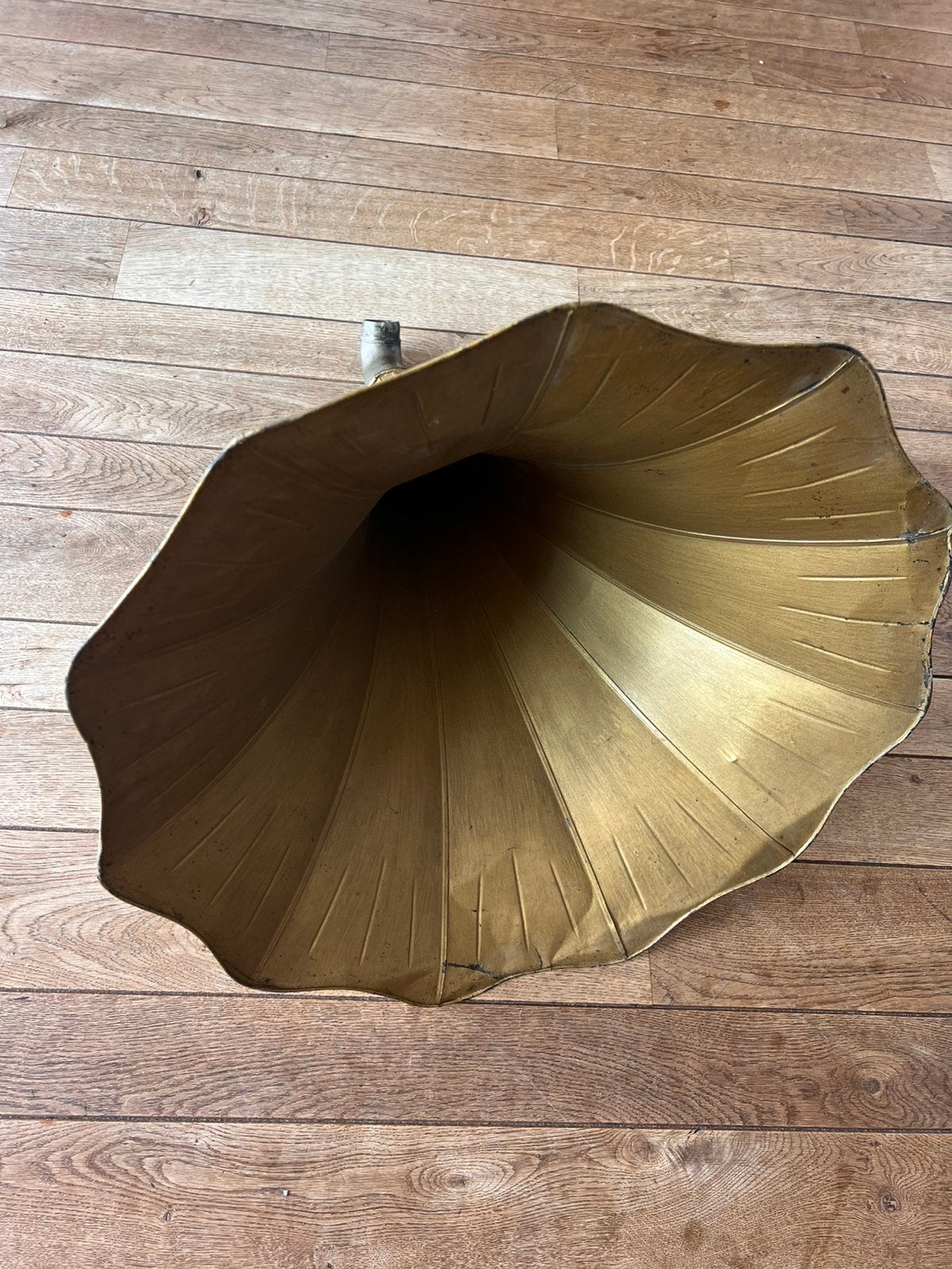HMV originele hoorn his masters voice grammofoon, Ophalen