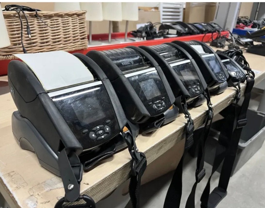 5x Printer Zebra, model ZQ620 Plus, Computers en Software, Printers, Ophalen of Verzenden, Zo goed als nieuw