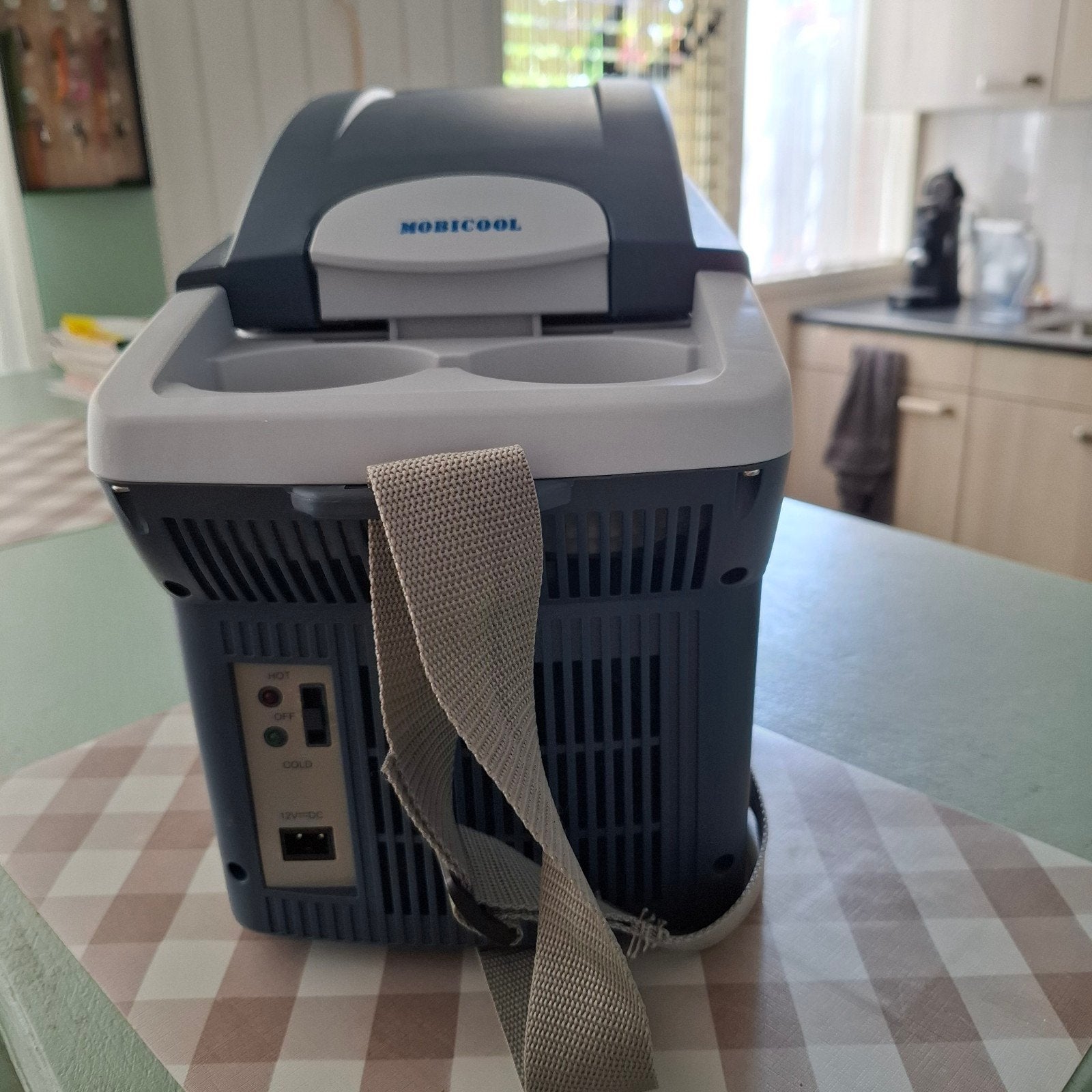 Mobicool T08 DC Koelbox 220V/12V voor Auto en Huis, Ophalen of Verzenden, Minder dan 75 liter, Zonder vriesvak, Gebruikt