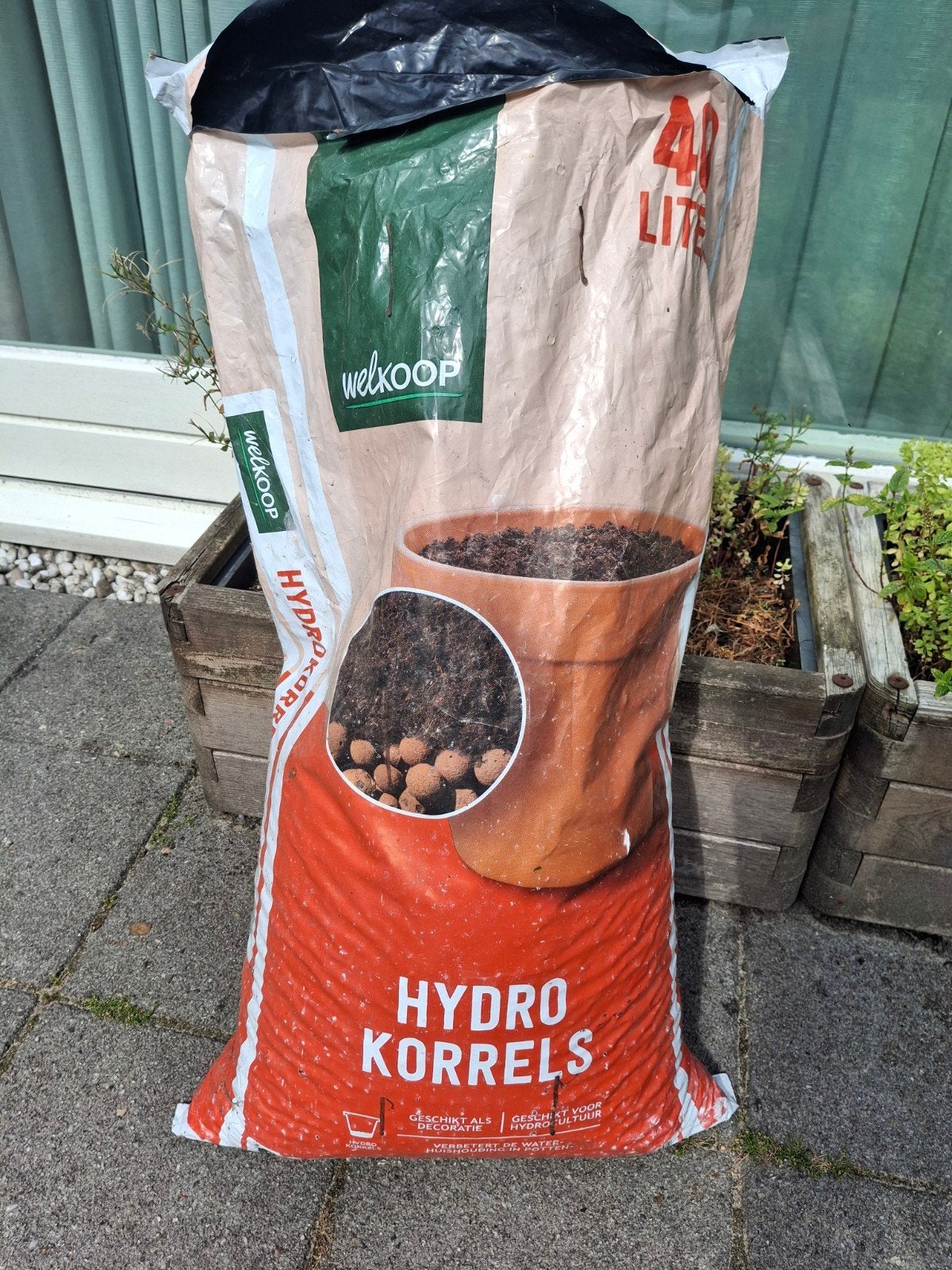 GRATIS aangebroken zak hydrokorrels, Ophalen, Hydrokorrels