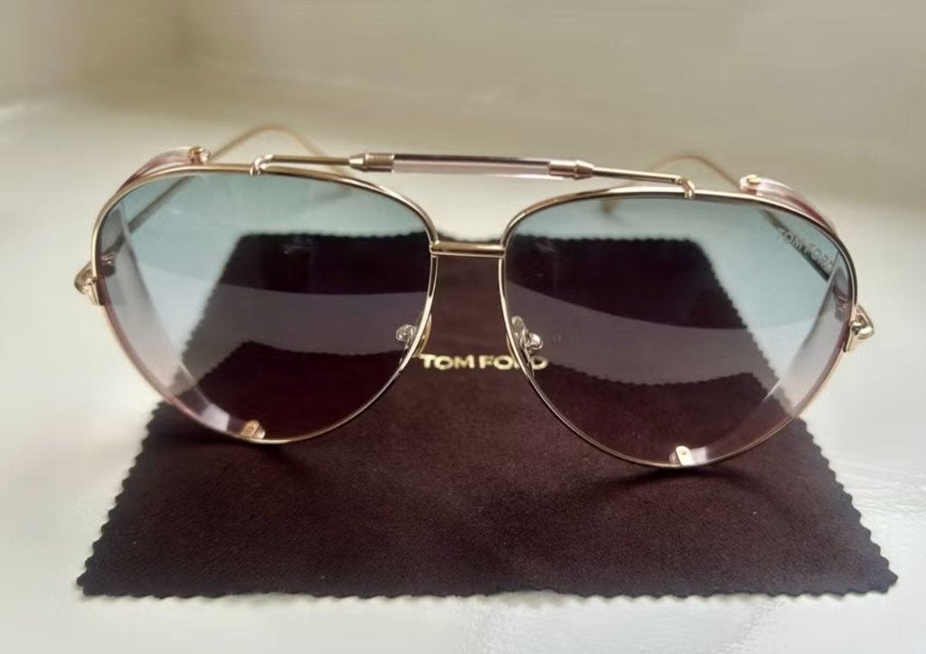 Tom Ford piloten zonnebril Jack 2, Sieraden, Tassen en Uiterlijk, Zonnebrillen en Brillen | Dames, Overige merken, Zonnebril, Beige