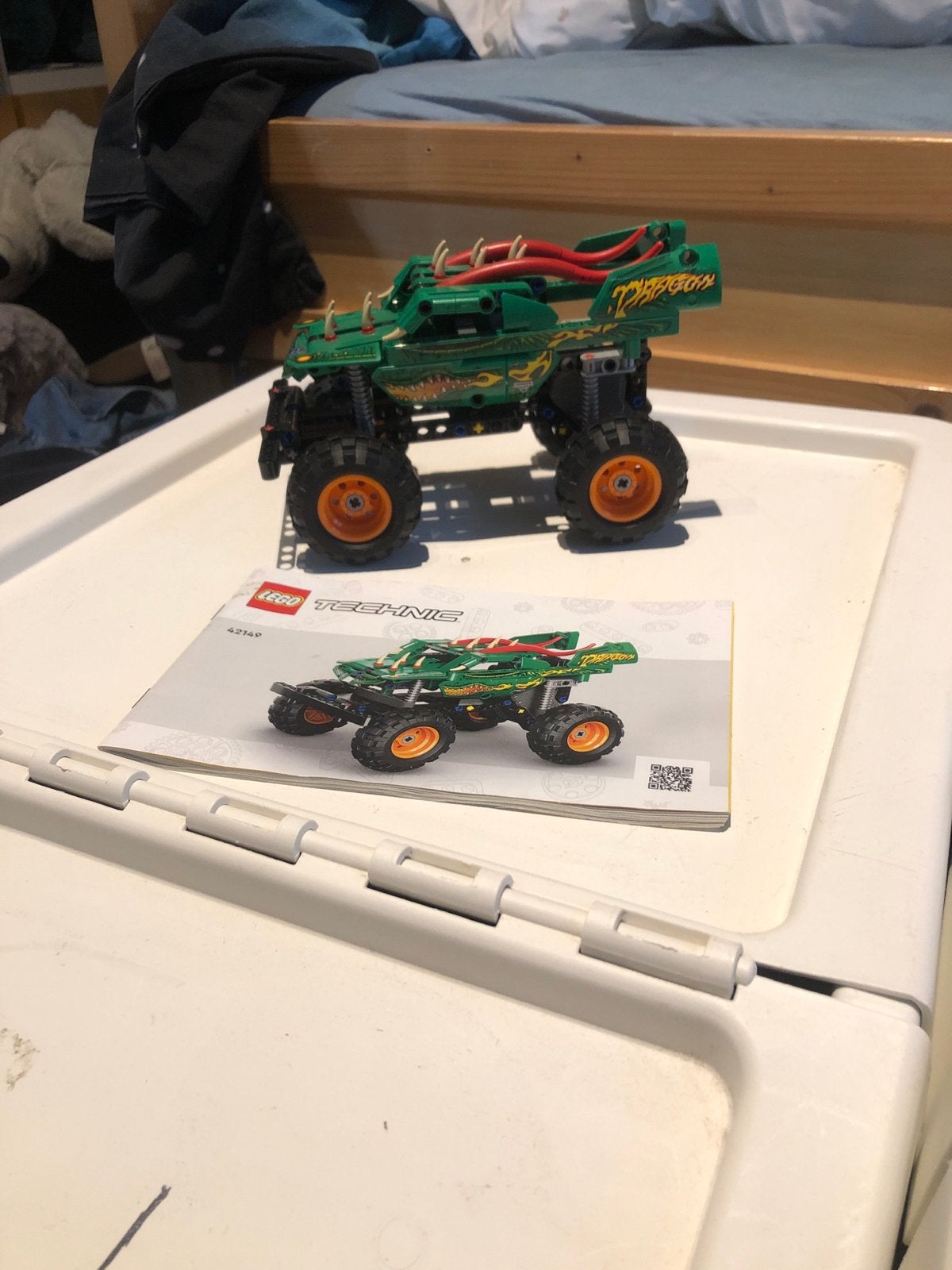 LEGO Technic 42149 Monster Jam Dragon, Ophalen of Verzenden, Zo goed als nieuw, Overige merken
