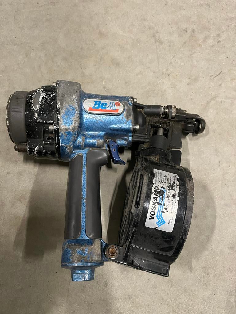 BeA Pneumatische Coilnailer - Palletbouw, Schuttingen, Ophalen of Verzenden, Gebruikt