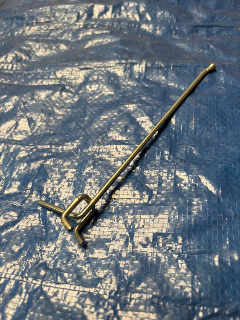 Tegometall enkele wandhaken perfo 16 cm., Ophalen, Zo goed als nieuw