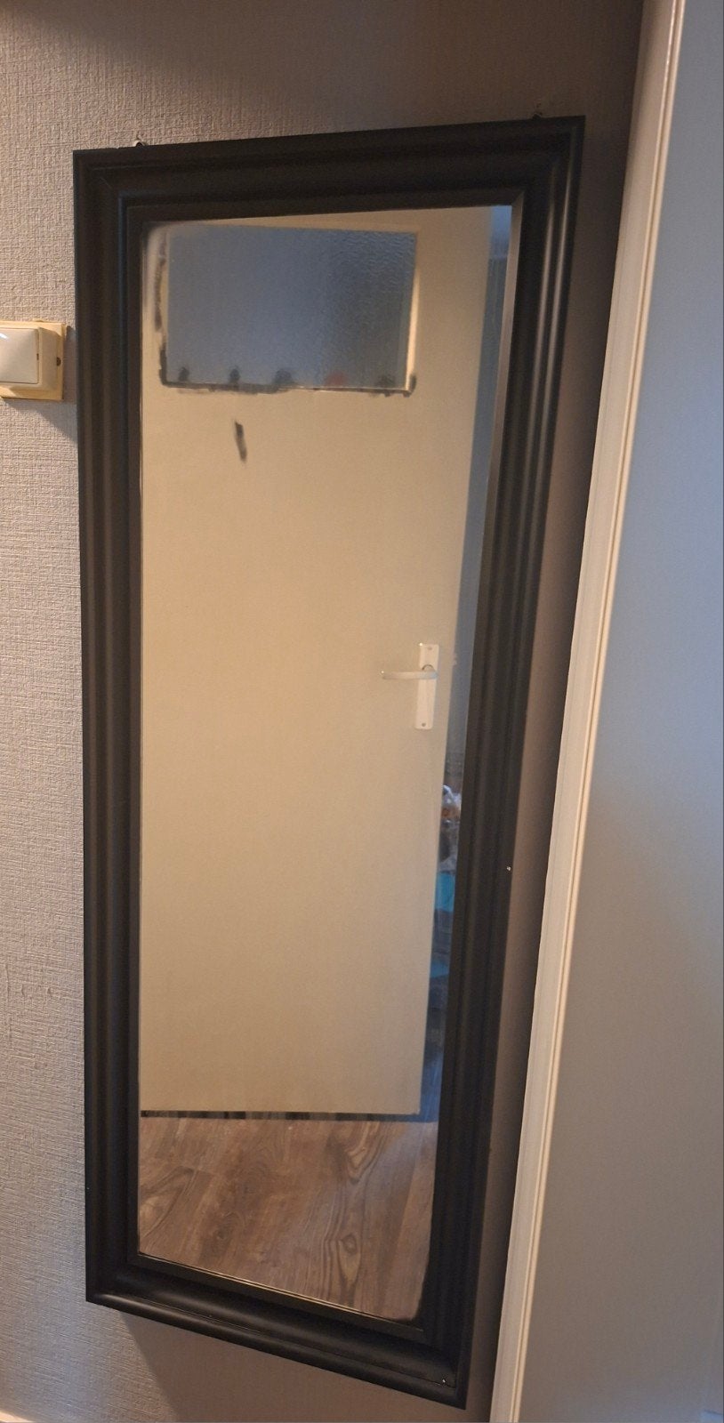 Gratis spiegel zsm weg!, Huis en Inrichting, Woonaccessoires | Spiegels, Ophalen, Rechthoekig, Minder dan 50 cm, Minder dan 100 cm
