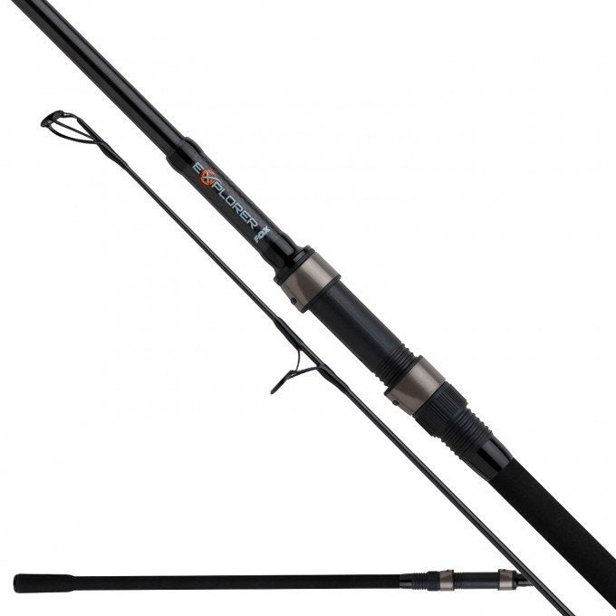 Fox Horizon X3 Retr. rods + Shimano, schepnet en foudraal, Watersport en Boten, Ophalen, Zo goed als nieuw, Complete set