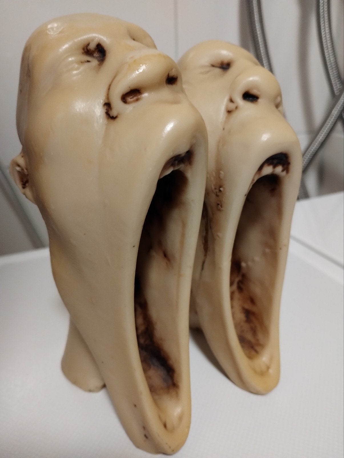 Dank Nox resin design object "Screaming Men", Ophalen of Verzenden