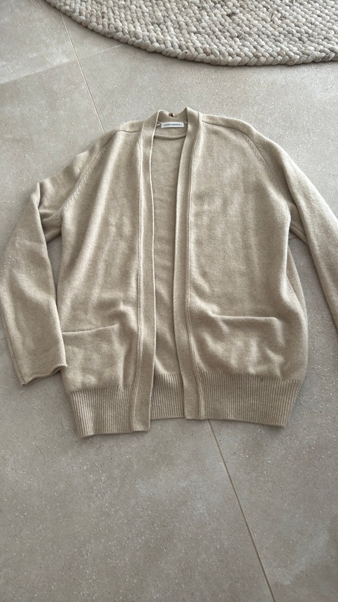 Extreme Cashmere vest als nieuw, Ophalen of Verzenden, Zo goed als nieuw, Beige