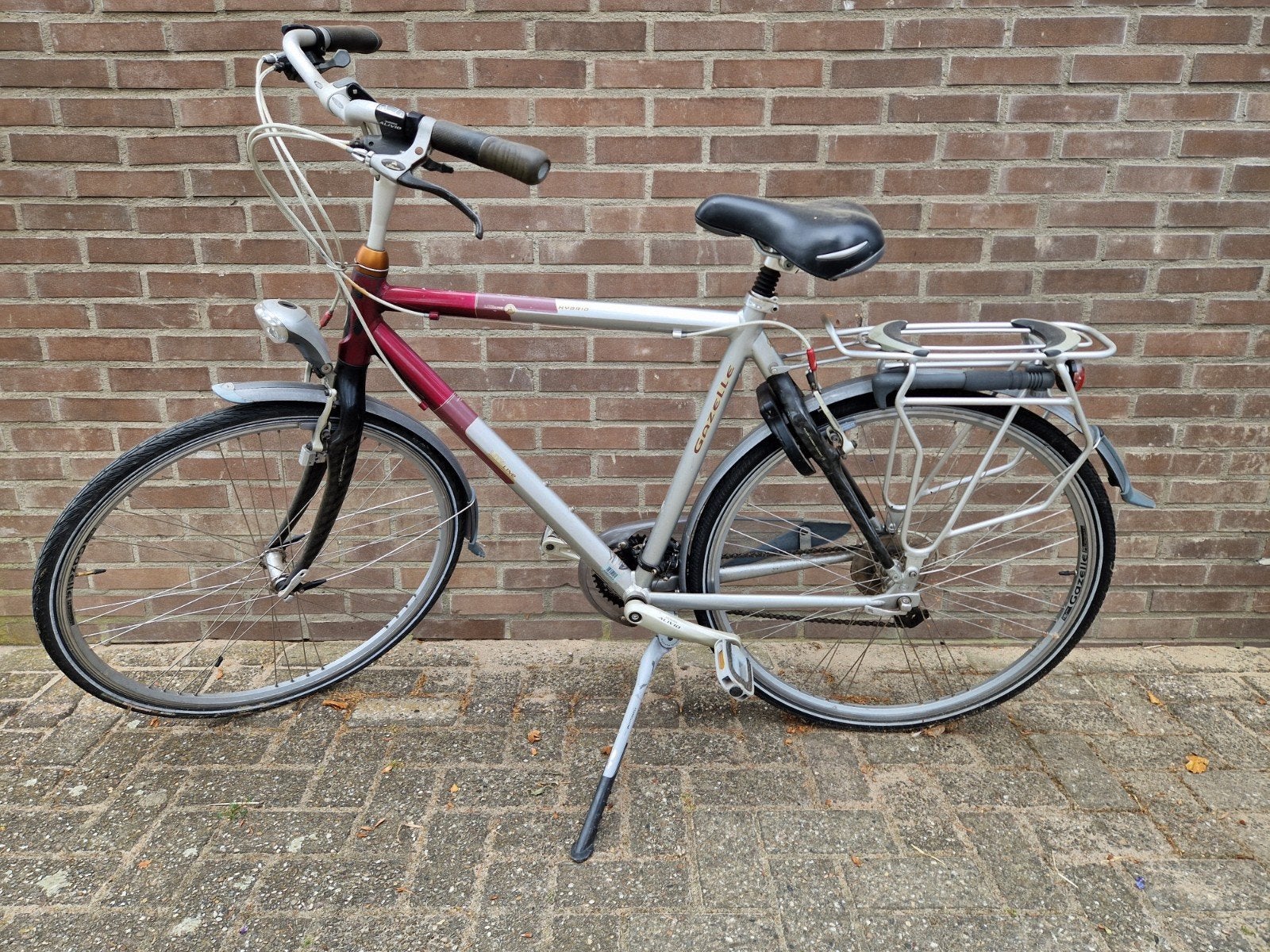gazelle herenfiets 24 versnellingen 28 inch, Fietsen en Brommers, Fietsen | Heren | Herenfietsen, Ophalen, Velgrem, Versnellingen