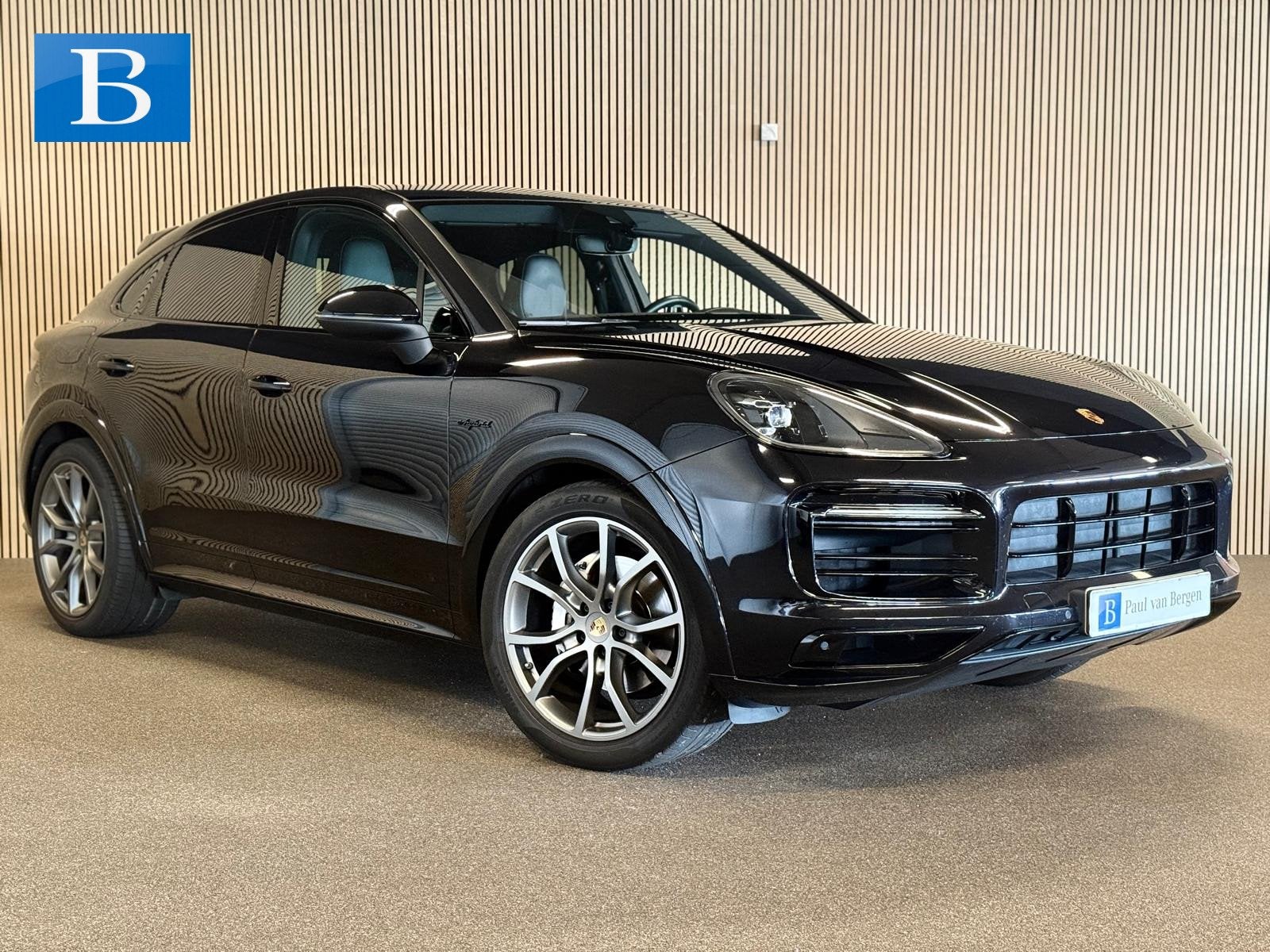 Porsche Cayenne Coupé 3.0 E-Hybrid SPORT DESIGN-LUCHTVERING, Auto's, Gebruikt, 2995 cc, Zwart, Bedrijf