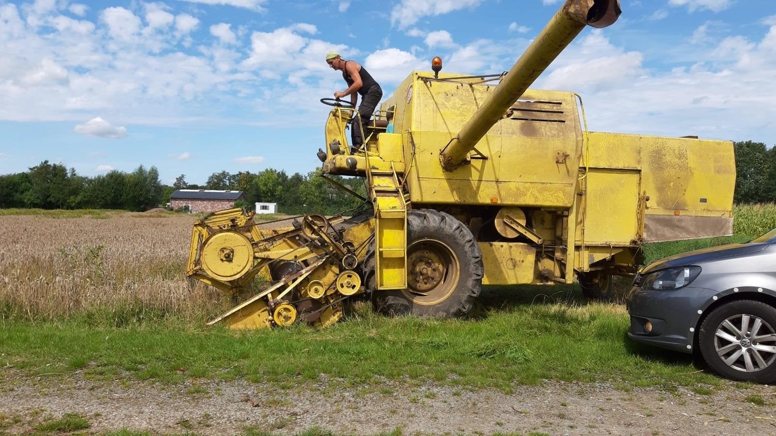 New Holland l140 combine met kenteken., Ophalen of Verzenden