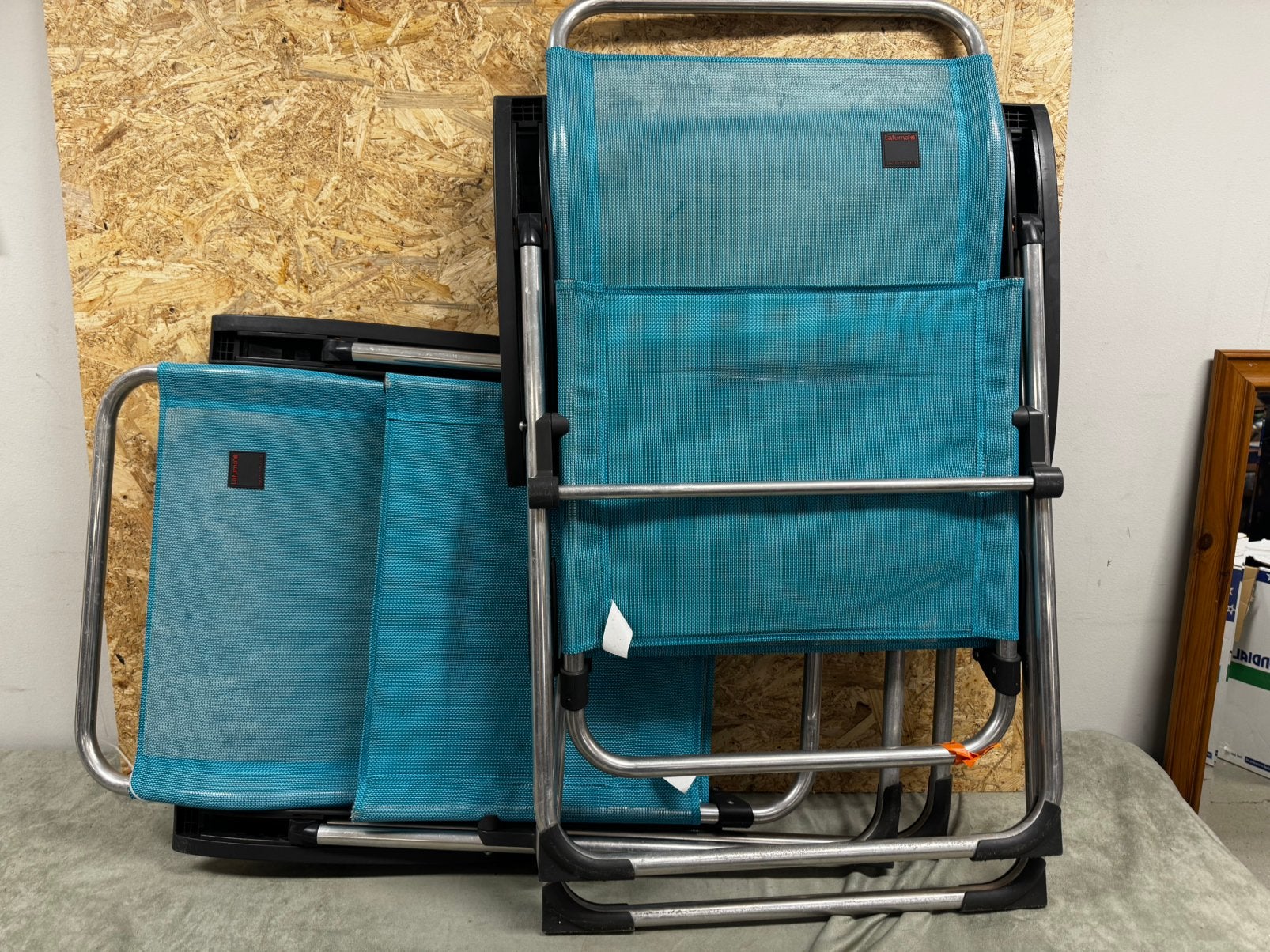 Set van 2 Lafuma Cham Elips Fun standenstoelen - ReK4, Ophalen, Gebruikt, Aluminium, X