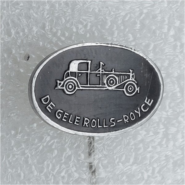 SP1283 Speldje De Gele Rolls-Royce, Ophalen of Verzenden, Gebruikt, Overige onderwerpen