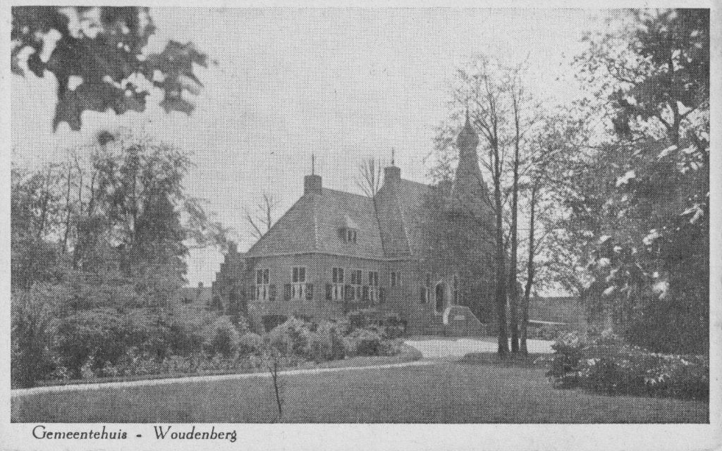 Woudenberg Gemeentehuis, Verzenden, 1940 tot 1960, Ongelopen, Utrecht