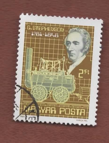 Treinen - Hongarije - 3502  (2.) - gebr, Verzenden, Gestempeld, Treinen