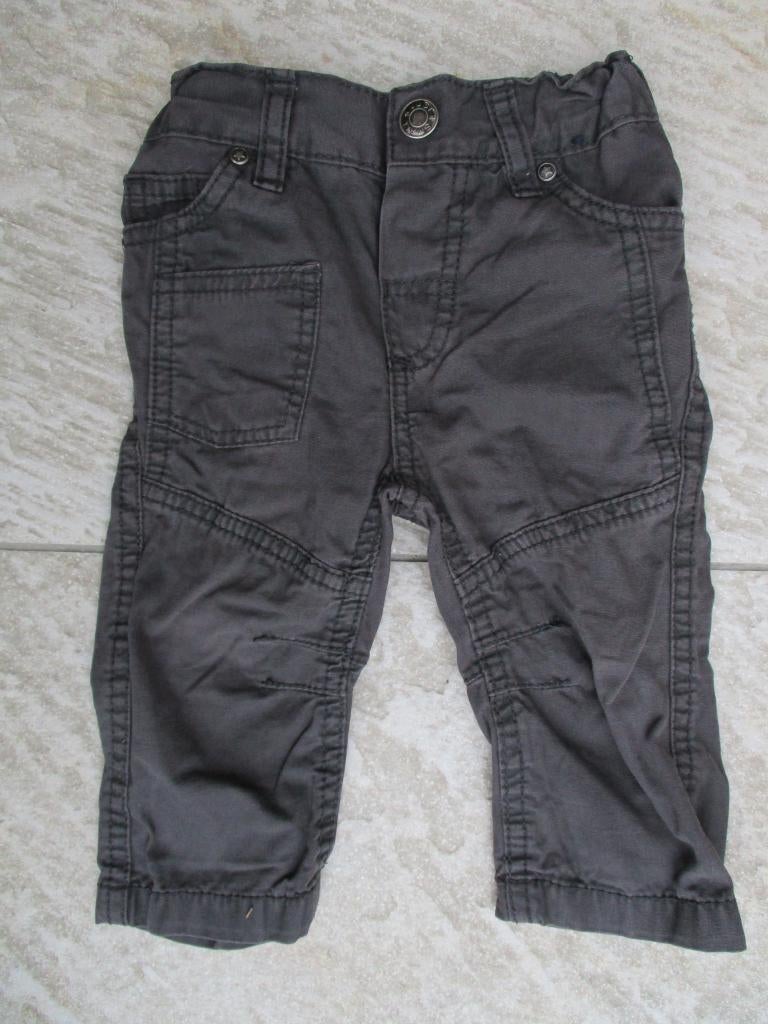 Just Small lange broek donker grijs maat 74 broekje, Kinderen en Baby's, Babykleding | Maat 74, Broekje, Ophalen of Verzenden