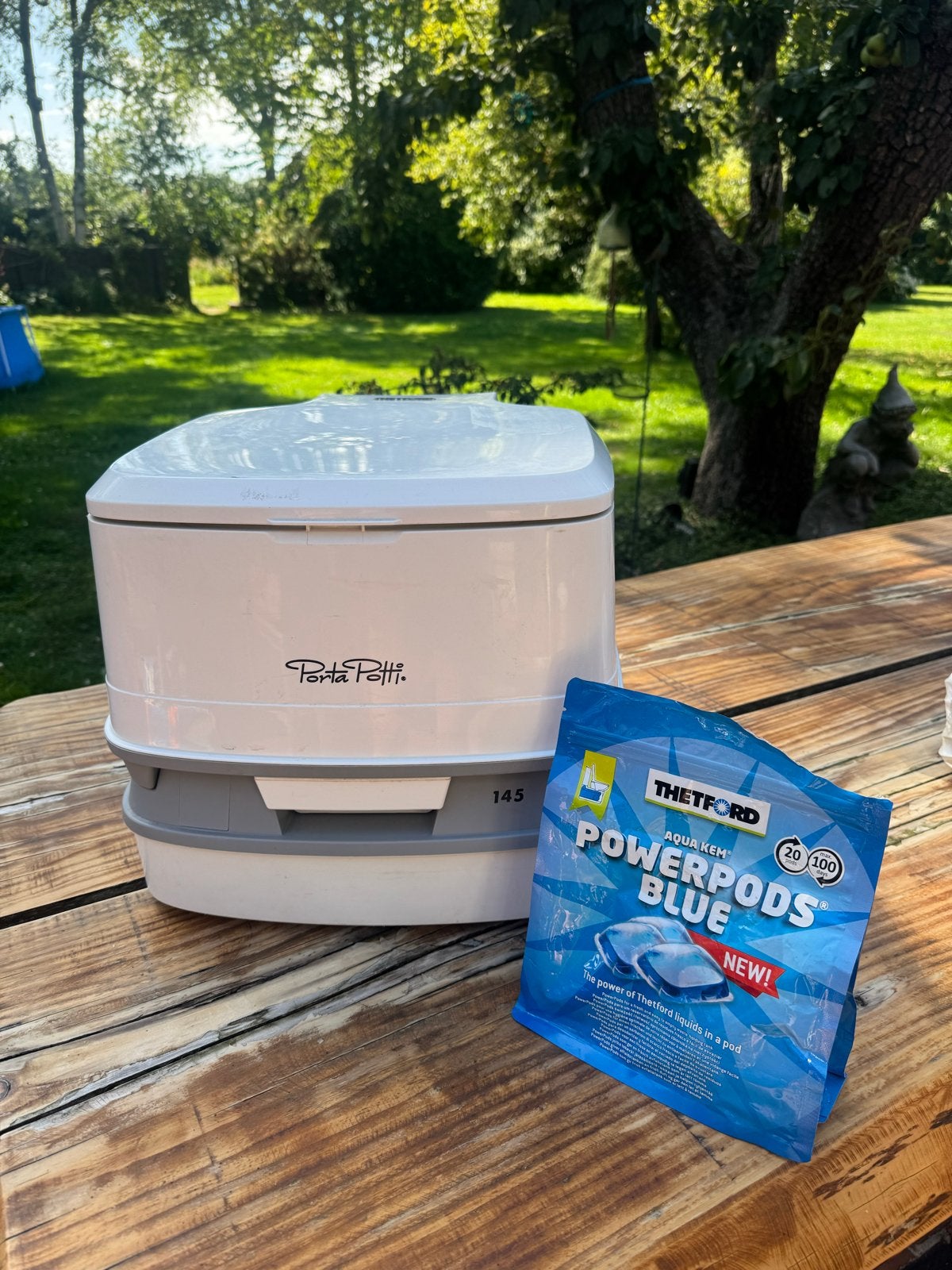 Thetford Porta Potti 145 - Draagbaar Toilet, Caravans en Kamperen, Ophalen, Gebruikt