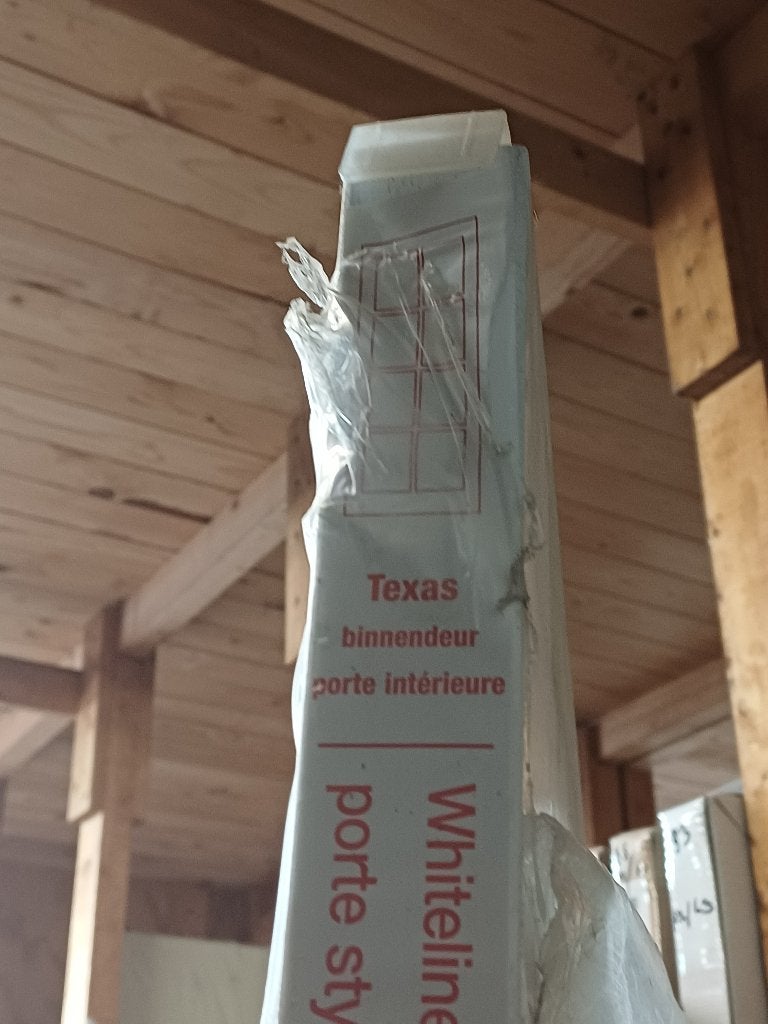 Binnendeur Cando Whiteline Texas stomp 83x211,5cm opruiming!, Ophalen, 80 tot 100 cm, Binnendeur, Nieuw