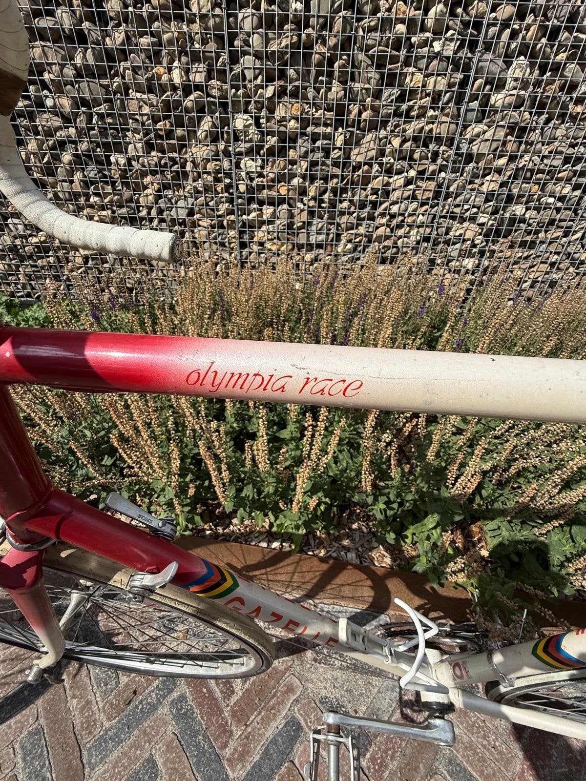 Gazelle Olympia Racefiets 1972 - Vintage Koersfiets, Ophalen, Gebruikt, Staal, Gazelle