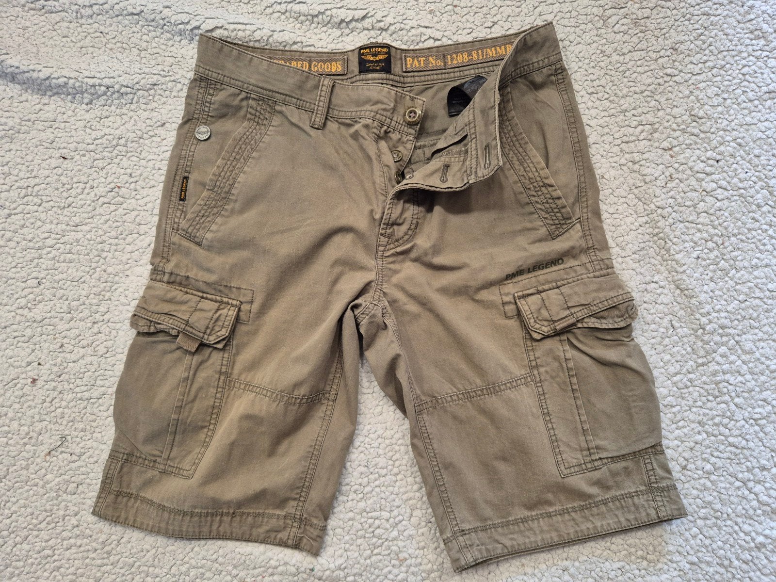Pme Legend Pall Mall jeans korte Cargo broek maat 32, Overige kleuren, ., W32 (confectie 46) of kleiner, Ophalen of Verzenden