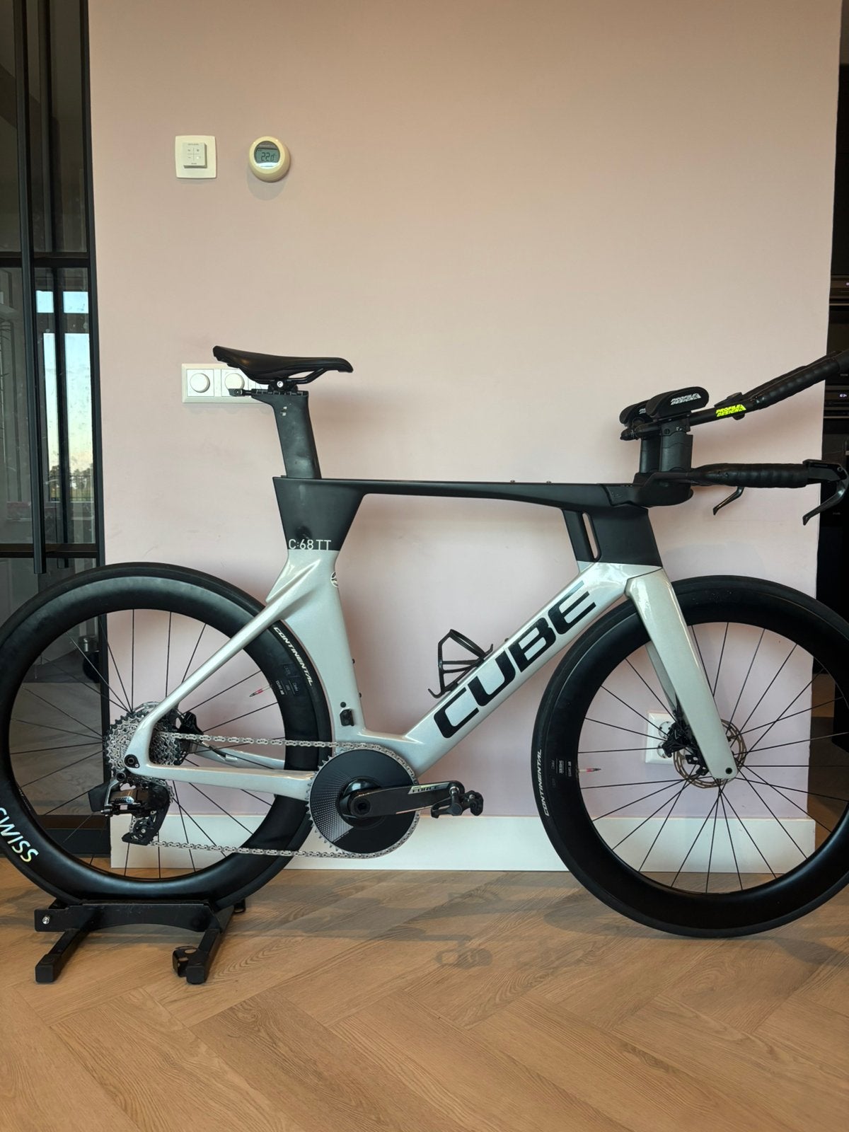 Cube Aerium C:68 TT triathlon tijdrit, Gebruikt, Carbon, 57 tot 61 cm, Meer dan 20 versnellingen