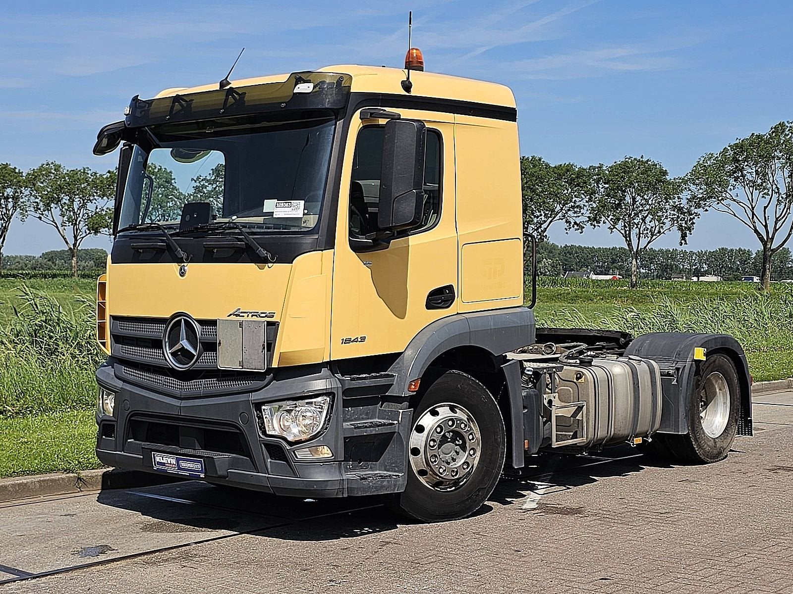 MERCEDES-BENZ ACTROS 1843, Automaat, Euro 6, 428 pk, Bedrijf
