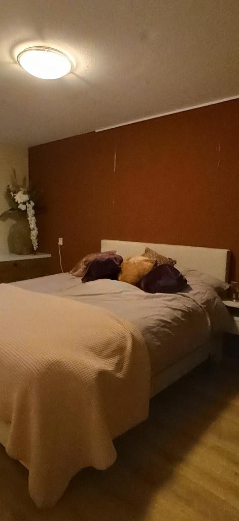 Lila dekbedovertrek 240x220 (inclusief instopstrook), Ophalen, Gebruikt, Tweepersoons, Dekbedovertrek