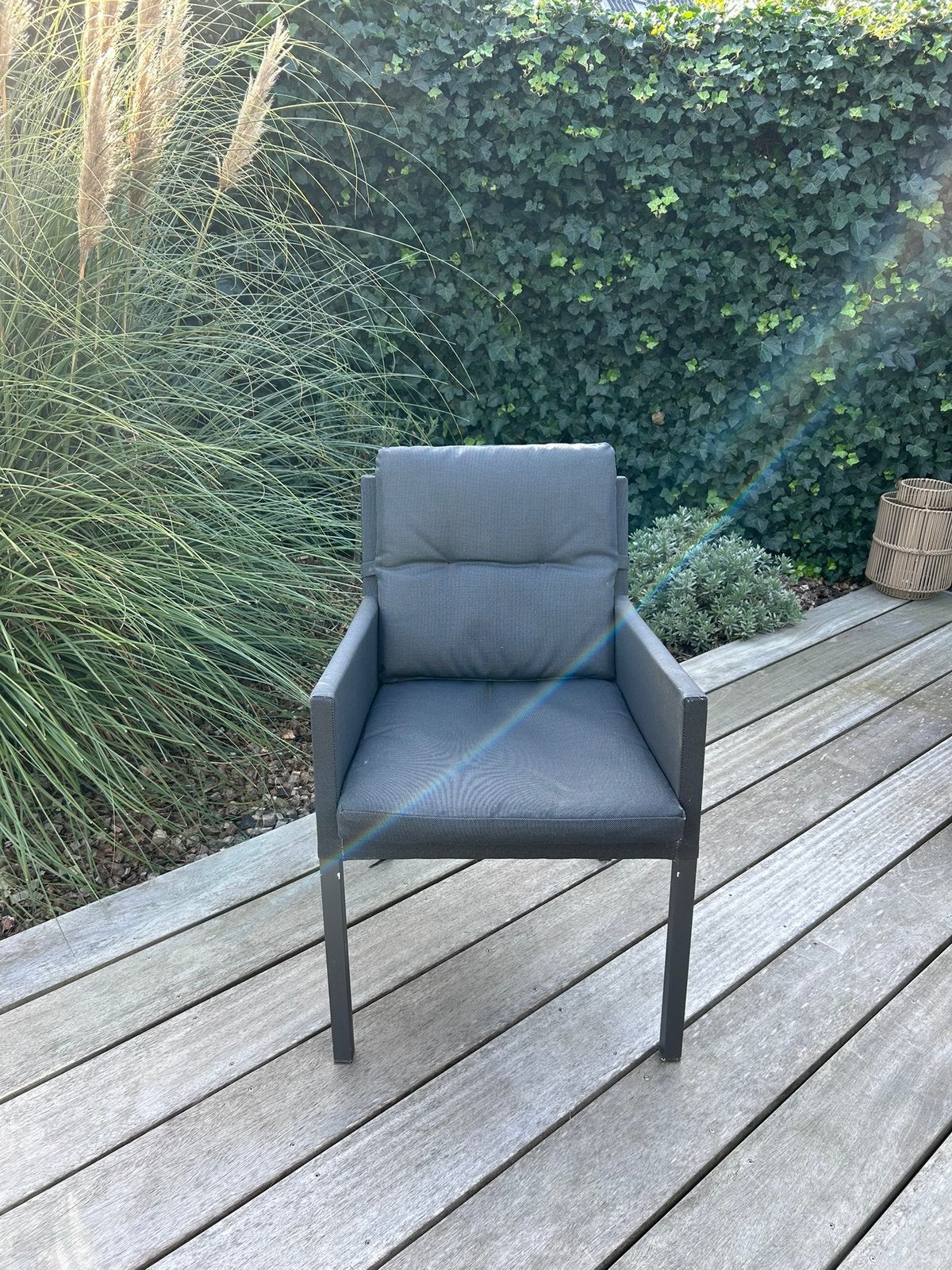 6 tuinstoelen, Ophalen, Gebruikt