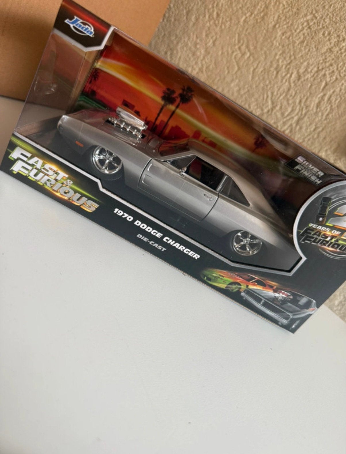 Fast and Furious Jada toys Dodge charger 25 jaren editie, Hobby en Vrije tijd, Modelauto's | 1:24, Ophalen of Verzenden, Nieuw