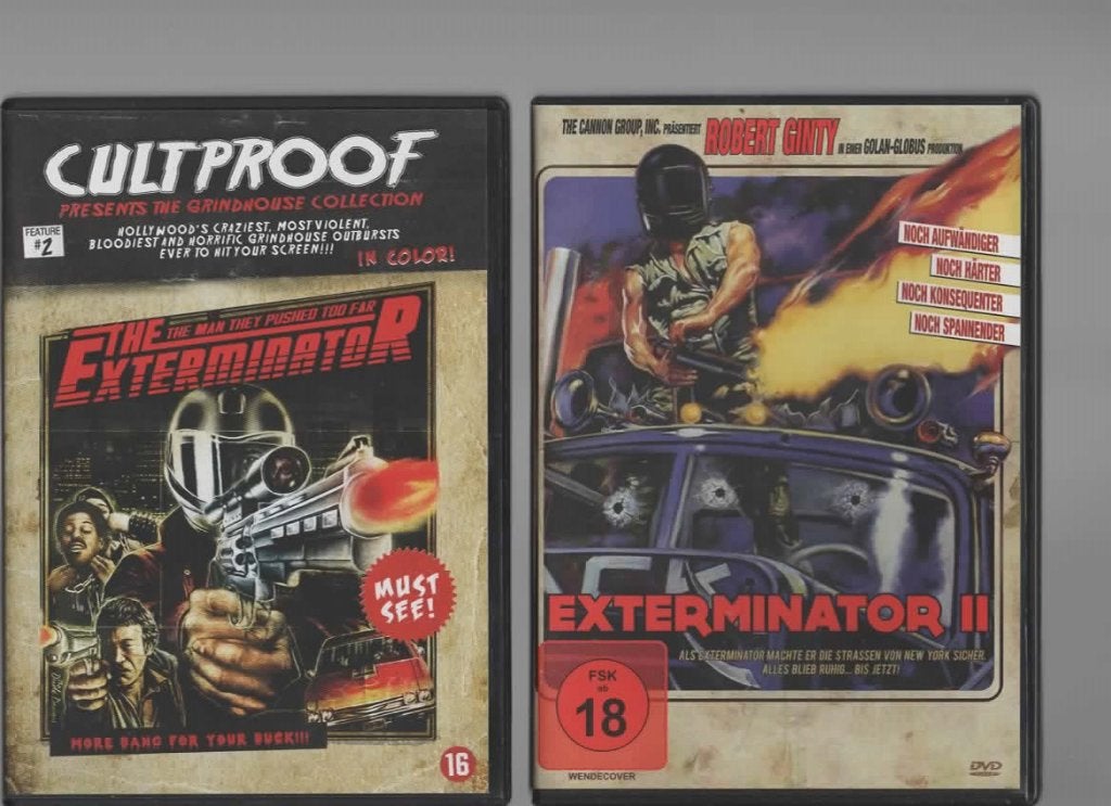 The Exterminator/Exterminator 2 (1980/1984), Vanaf 16 jaar, Ophalen of Verzenden, Zo goed als nieuw, Actie