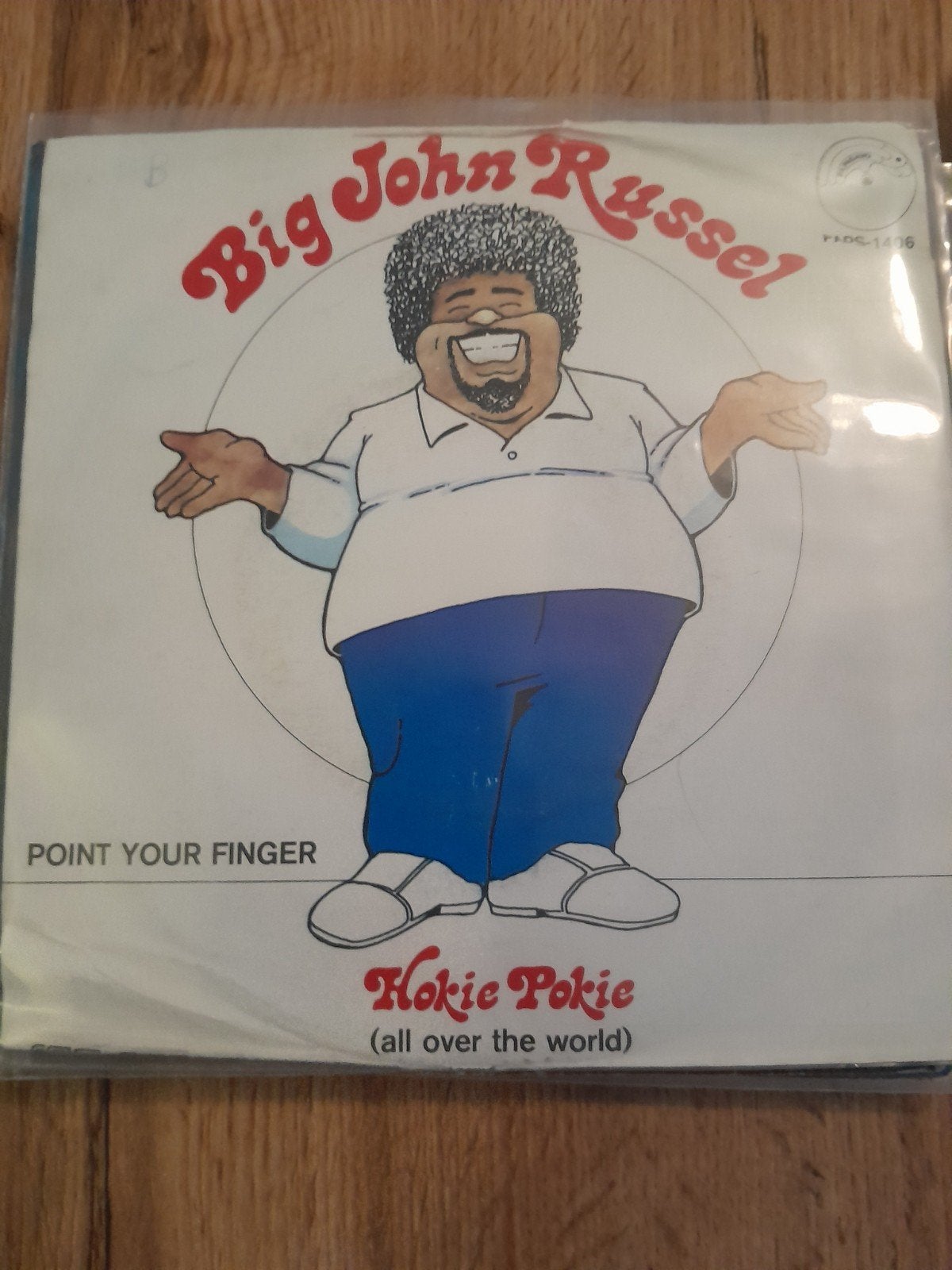 Big john russel 7inch hokie pokie, Ophalen of Verzenden, Zo goed als nieuw, Pop